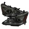 Spec-D Tuning Nissan Altima Sedan - Projector Headlights - Smoked Lens 13-15 2LHP-ALT13G-GO - alternate 1